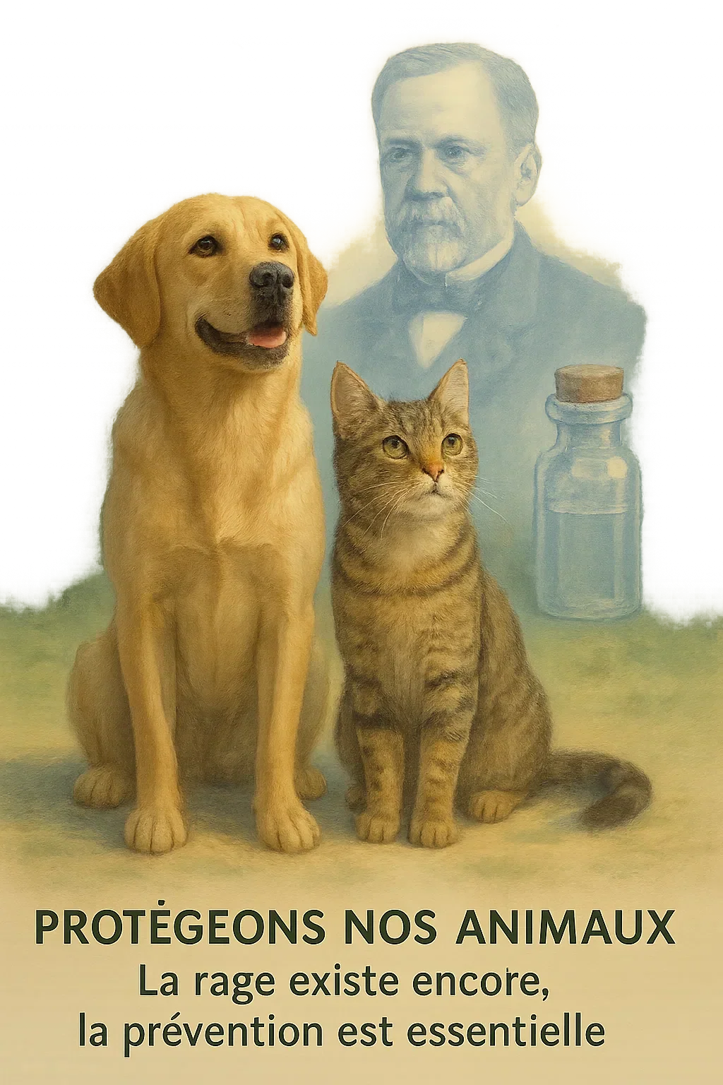 La rage : une maladie ancienne, un risque toujours présent pour nos animaux