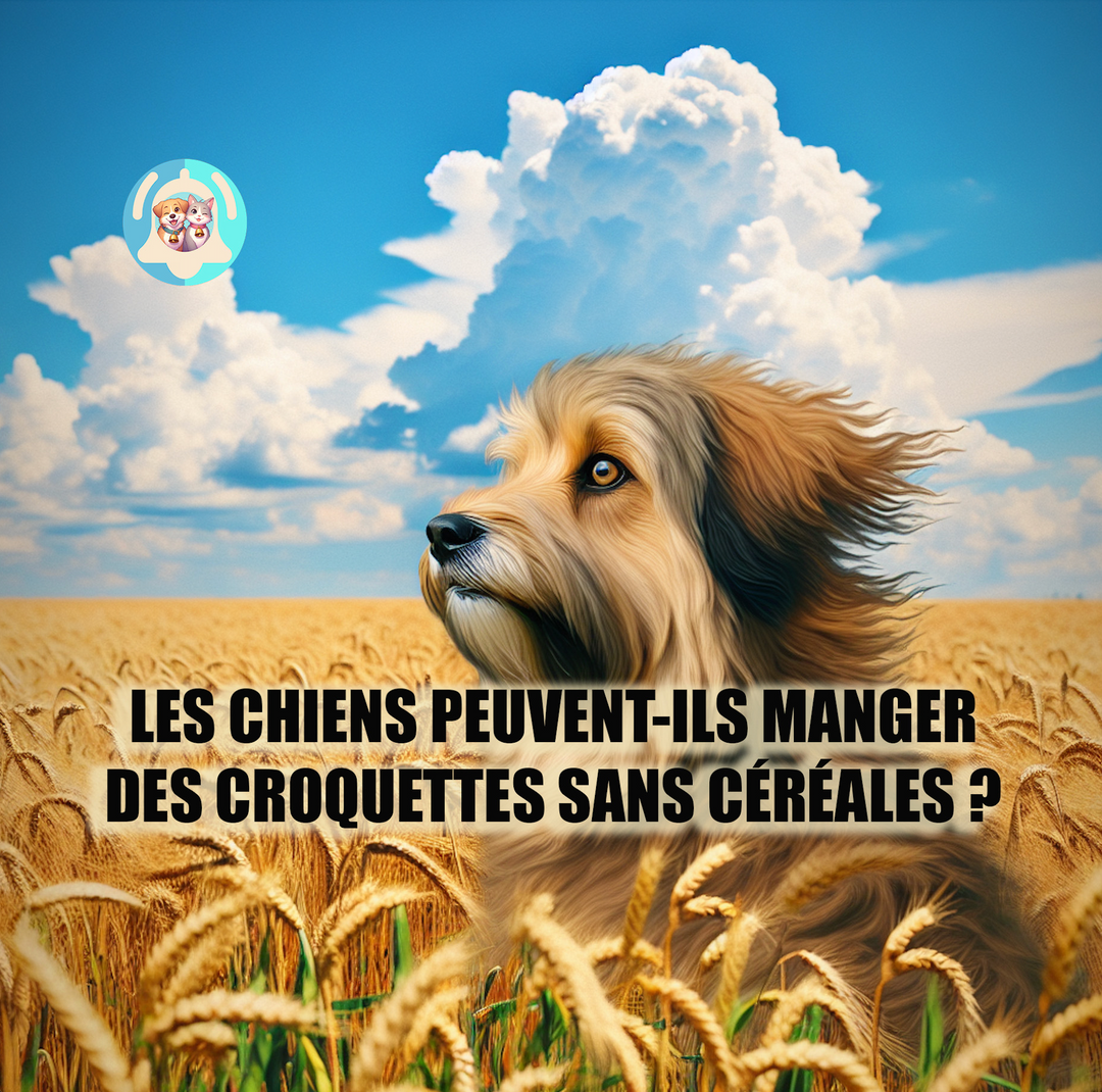 Les chiens peuvent-ils manger des croquettes sans céréales ?