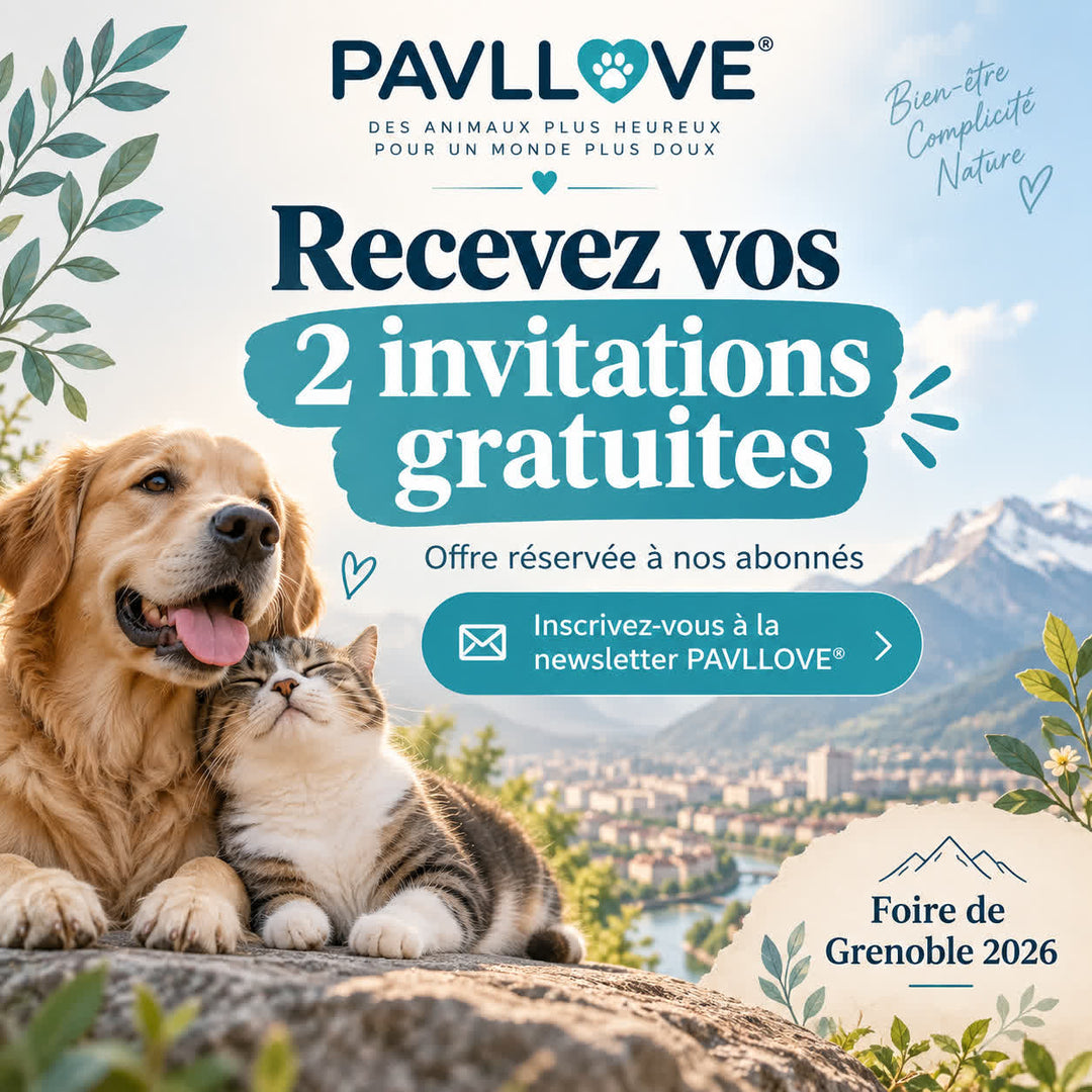 PAVLLOVE® offre 2 invitations gratuites pour la Foire de Grenoble 2026 à ALPEXPO aux abonnés de sa newsletter.