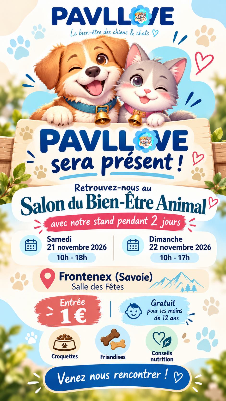 Salon du bien-être animal à Frontenex Pavllove