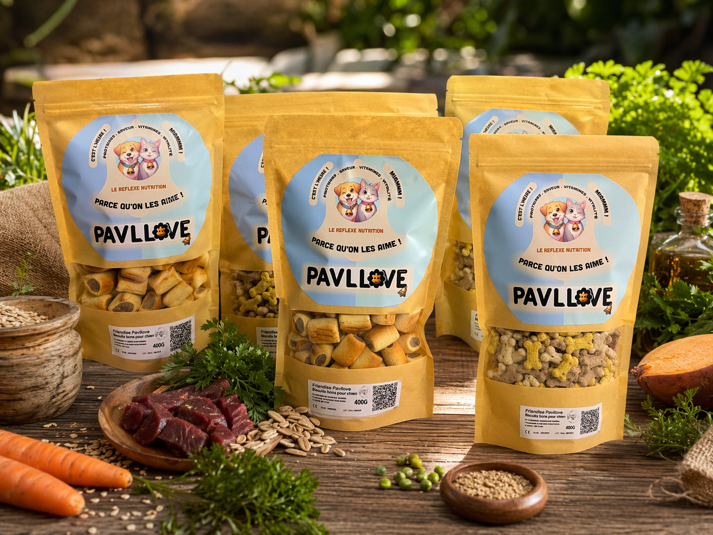 Friandises pour chien 100 % naturelles et françaises