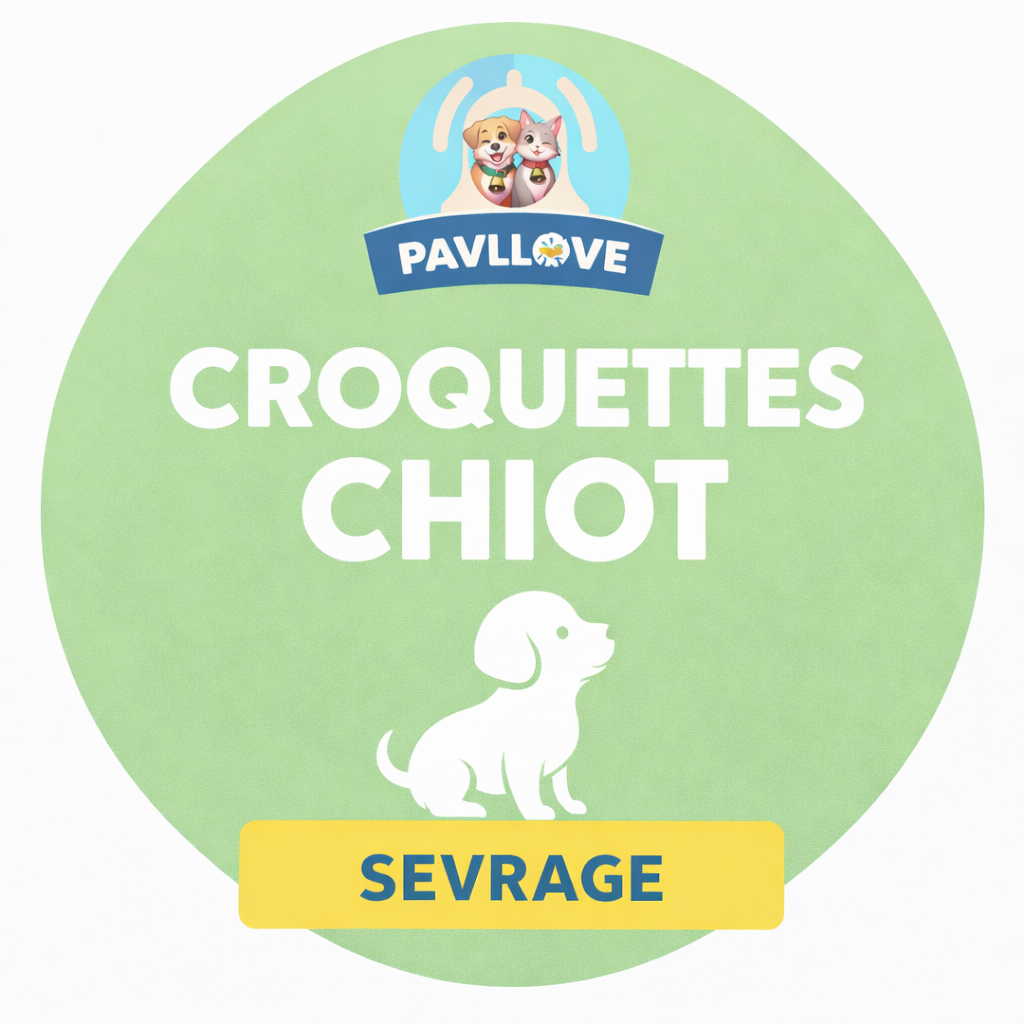Croquettes Chiot Sevrage Premium (2 à 4 mois) ⭐⭐⭐⭐⭐