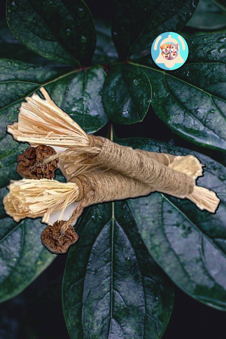 Bâtonnets de matatabi Pavllove pour chat, vendus par 2, friandises naturelles et relaxantes, fabrication artisanale française.