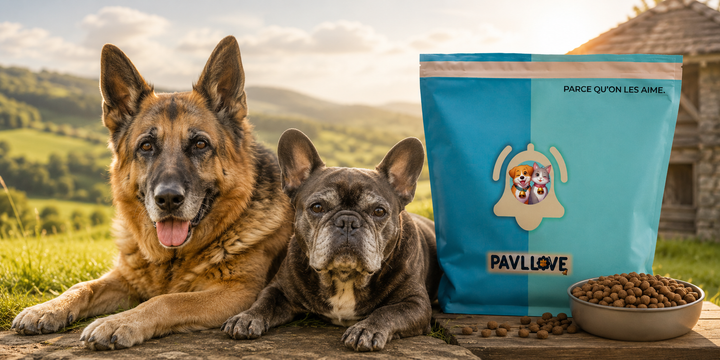 Croquettes Chien Senior Premium à la Volaille | Fabriquées en France | PAVLLOVE®