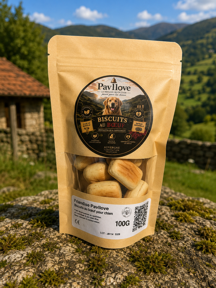 Biscuits boeuf pour chien ⭐⭐⭐⭐⭐