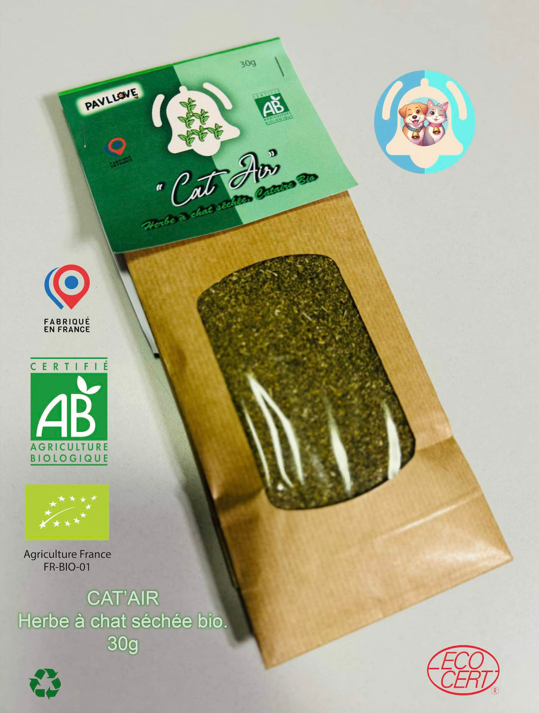 Cat'Air - Herbe séchée cataire bio (30g)