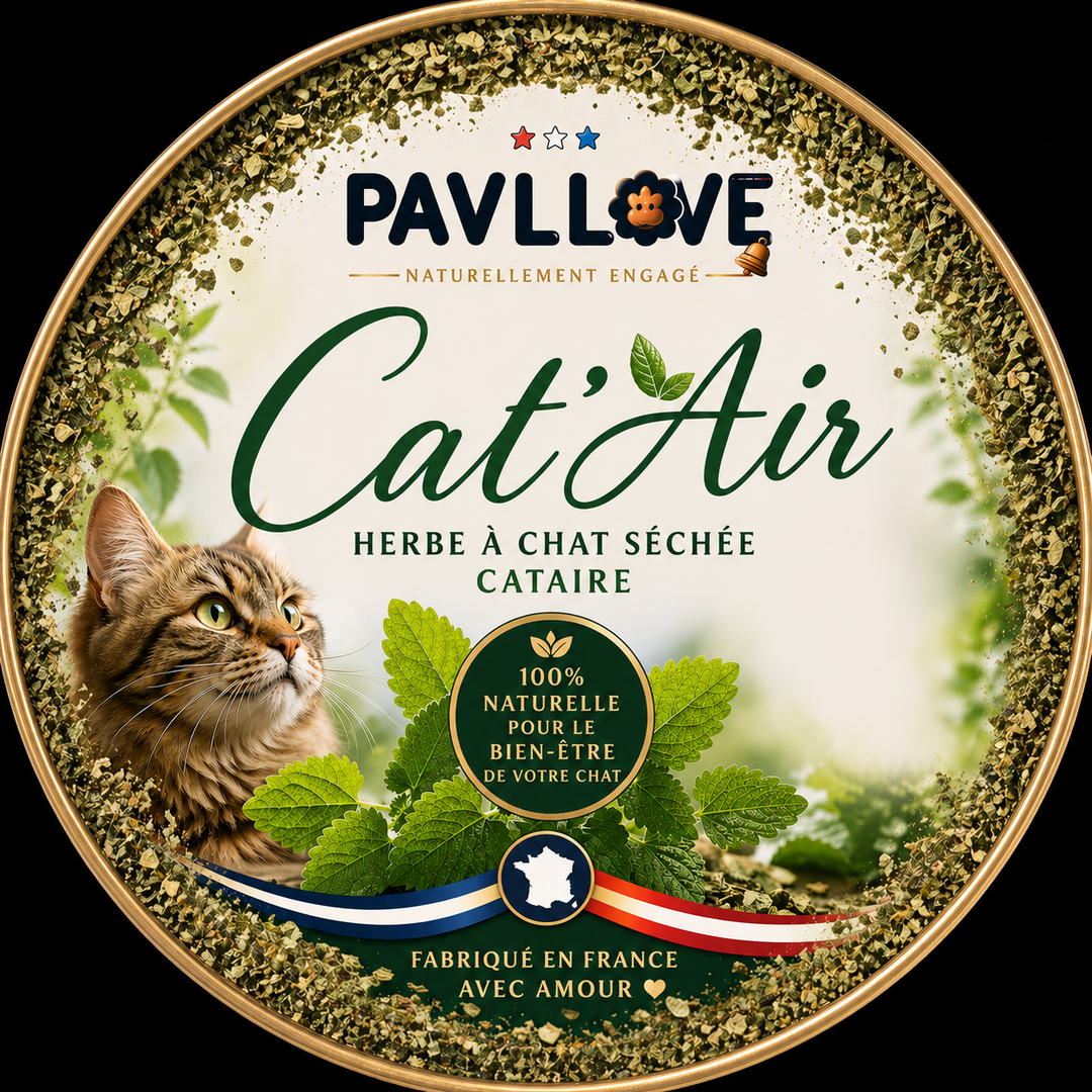Cat'Air - Herbe séchée pour chat cataire ⭐⭐⭐⭐⭐