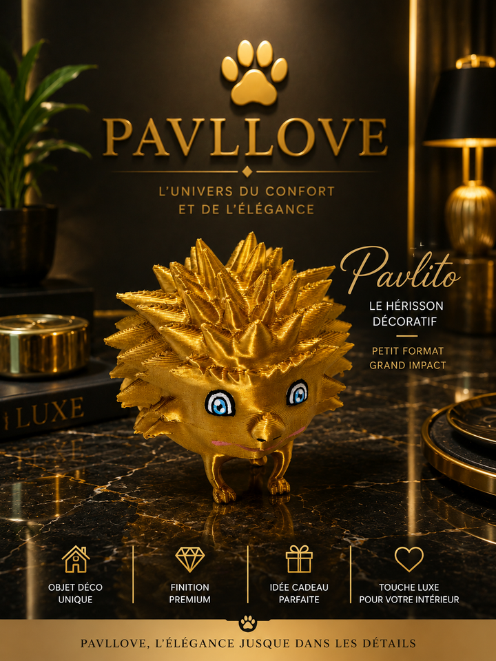 Déco "Pavlito" le petit hérisson ⭐⭐⭐⭐⭐