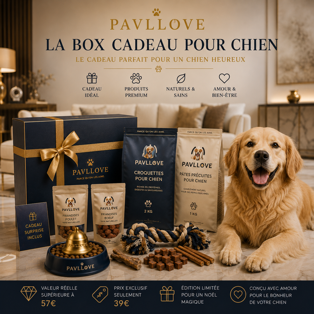 🐶 BOX CADEAU PAVLLOVE – ÉDITION SPÉCIALE CHIEN ⭐⭐⭐⭐⭐