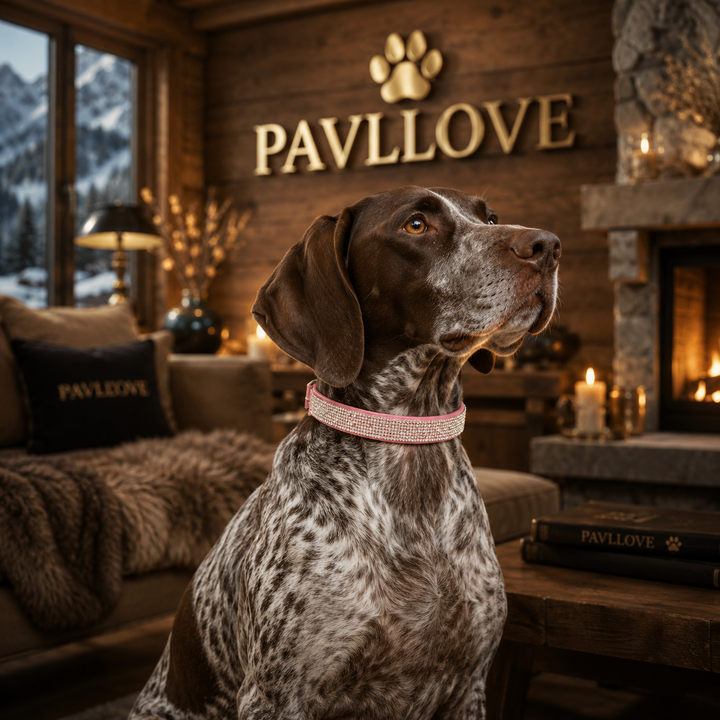 Collier strass chien chat – Élégant et ajustable Pavllove ⭐⭐⭐⭐⭐