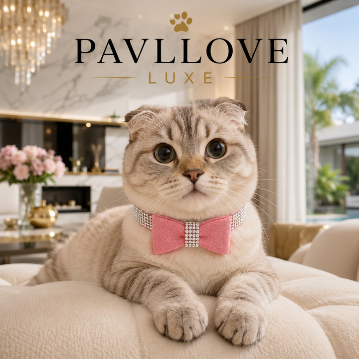 Collier nœud papillon bijoux pour chiens et chats ⭐⭐⭐⭐⭐