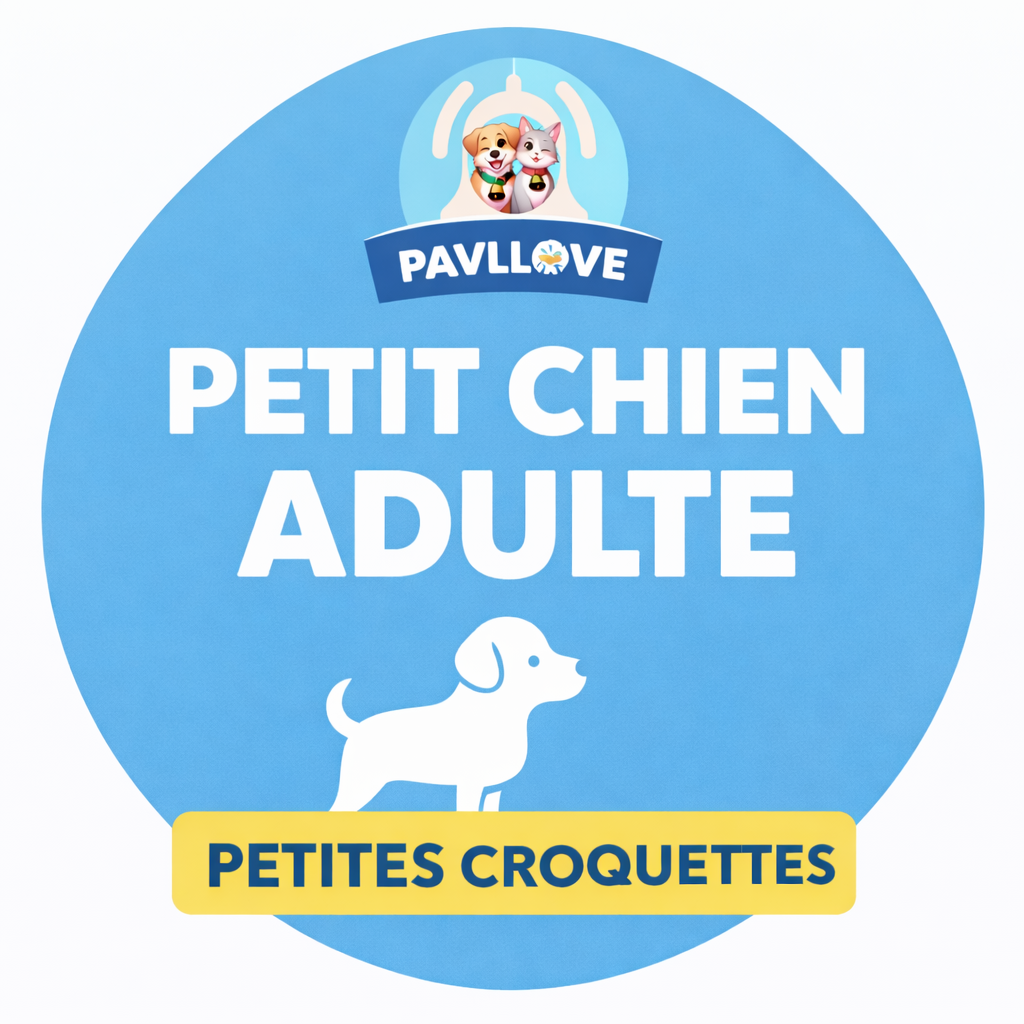 Croquettes haut de gamme pour petit chien Adulte & Senior -Volaille ⭐⭐⭐⭐⭐