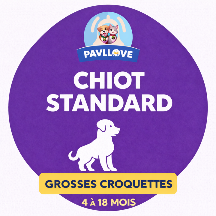 Croquettes haut de gamme pour chiot standard - Volaille (Junior Croissance) ⭐⭐⭐⭐⭐