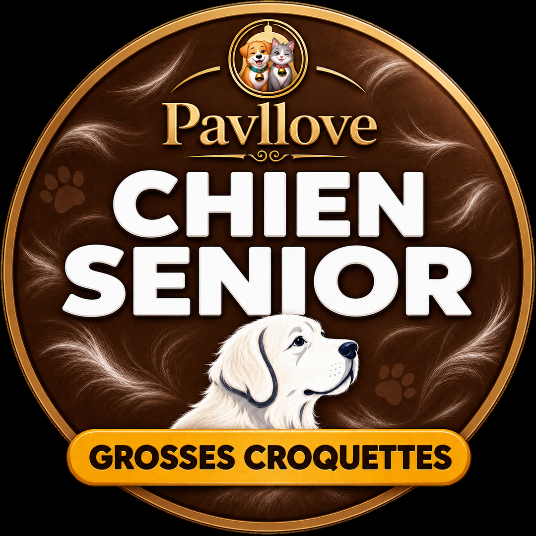 Croquettes Chien Senior Premium à la Volaille | Fabriquées en France | PAVLLOVE®