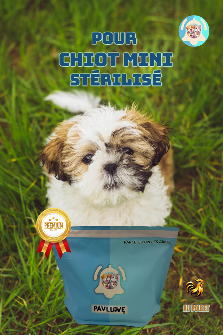 Croquettes haut de gamme pour Chiot Mini (petites tailles) - Poulet