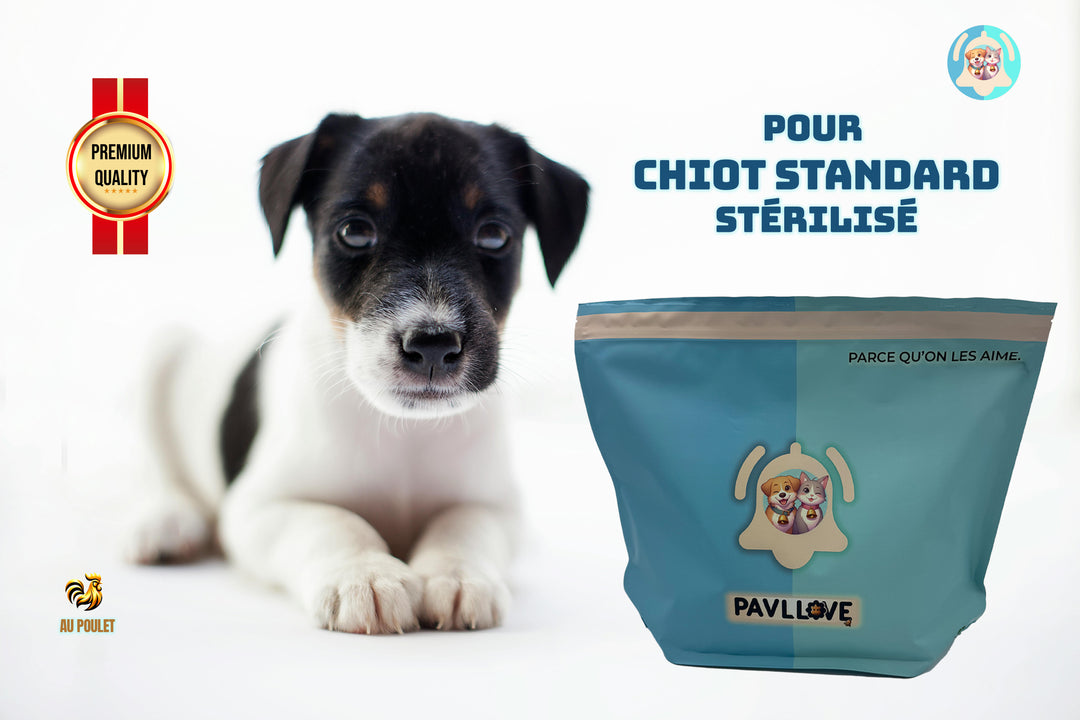 Croquettes haut de gamme pour chiot standard - Poulet