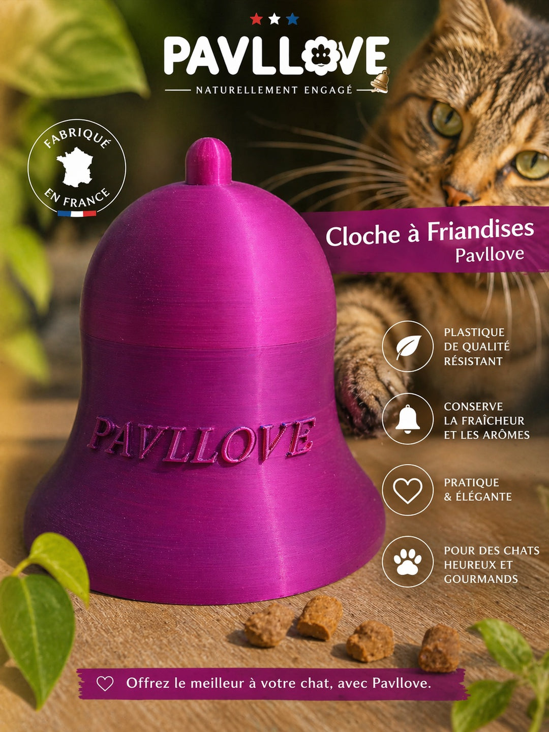 Recipient cloche (Personnalisable) ⭐⭐⭐⭐⭐