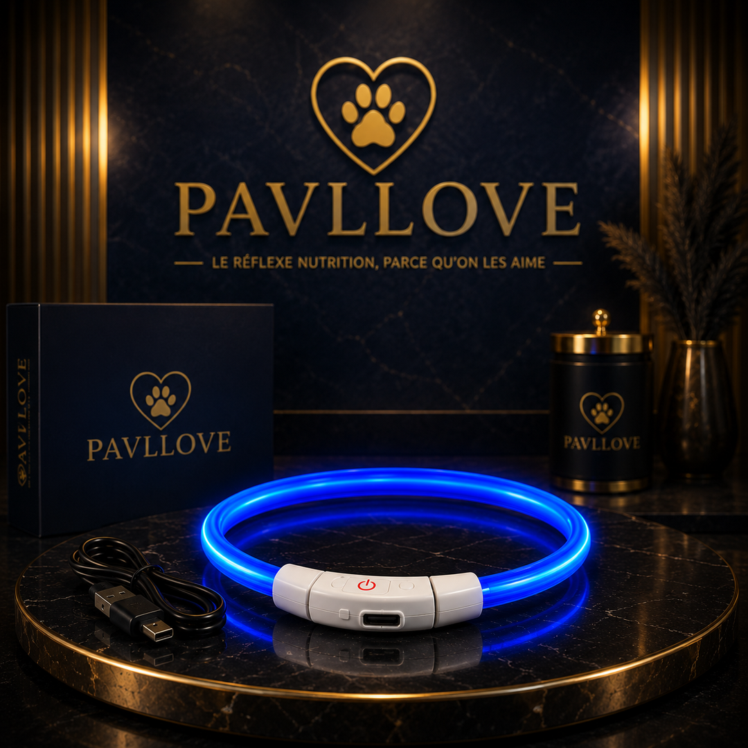 Colliers LED Pavllove pour chiens et chats