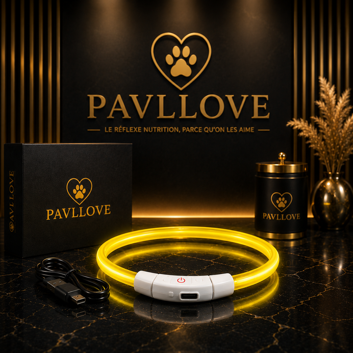 Colliers LED Pavllove pour chiens et chats
