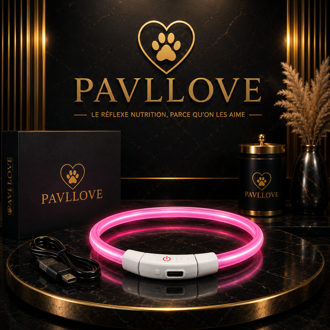 Colliers LED Pavllove pour chiens et chats