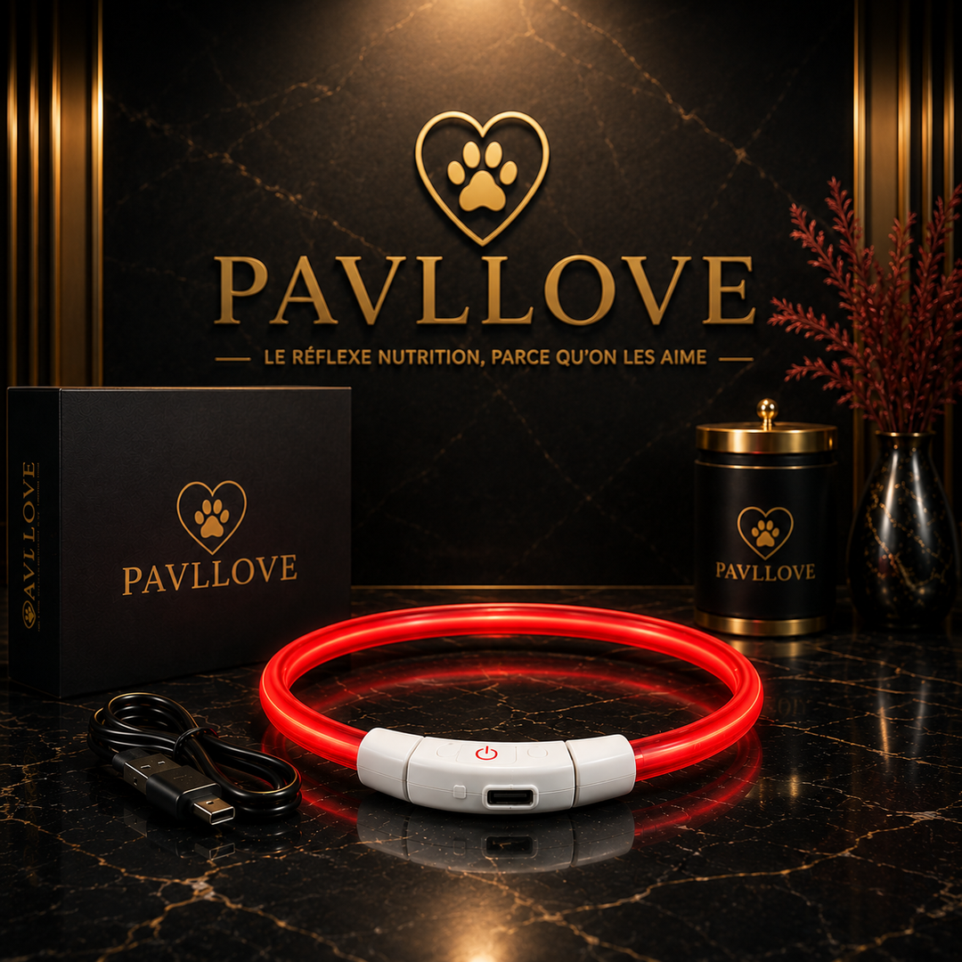 Colliers LED Pavllove pour chiens et chats