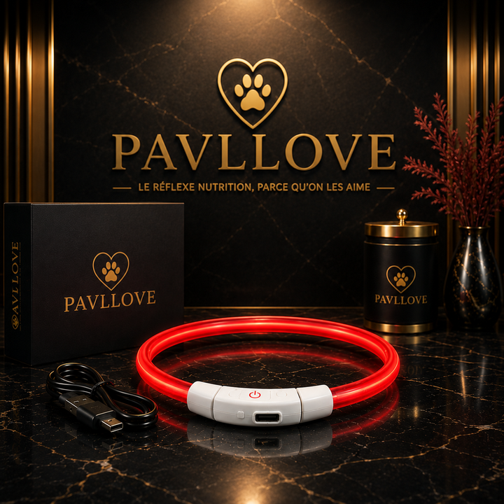 Colliers LED Pavllove pour chiens et chats