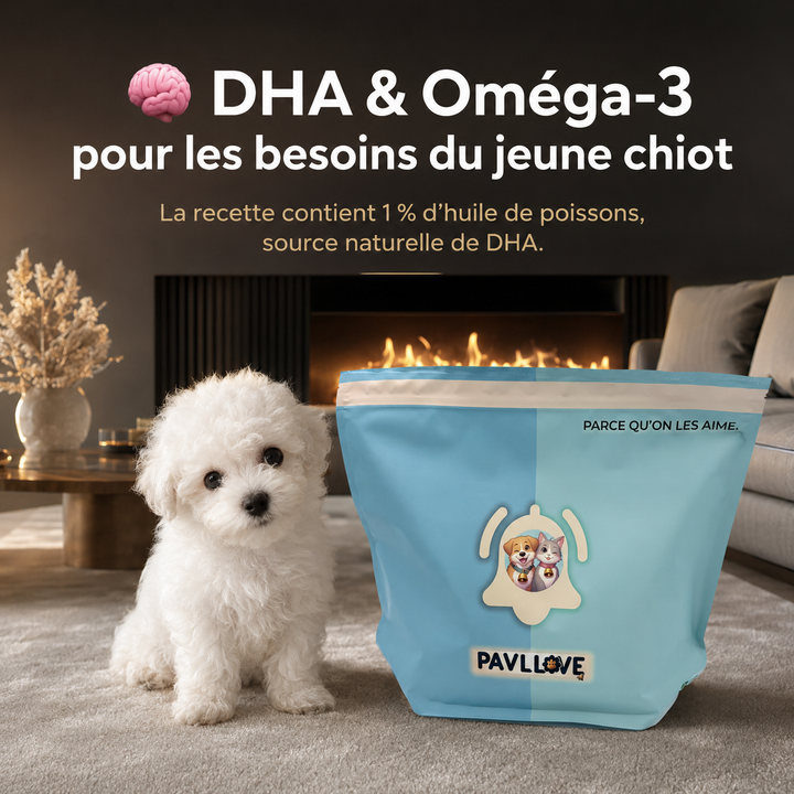 Croquettes Premium Chiot Mini (Petite Race) Volaille – 2 à 12 Mois