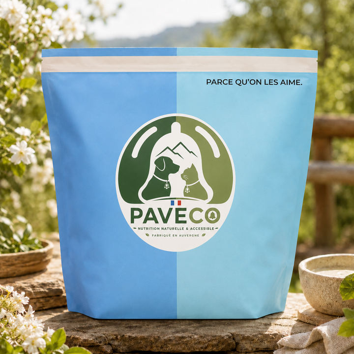 Alimentation pour chat stérilisé PAVECO avec poulet déshydraté taurine et oméga 3
