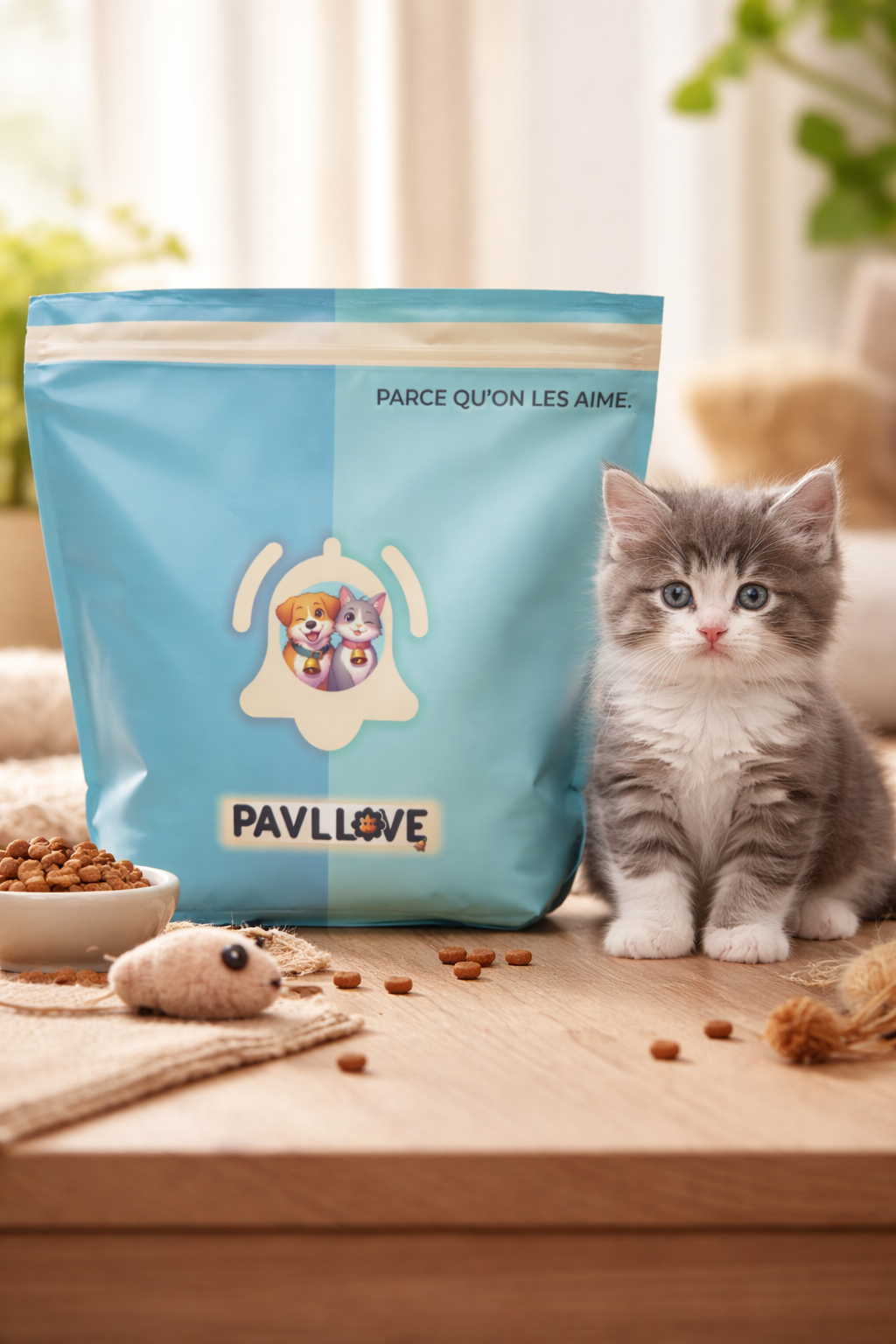 Croquettes Haut de gamme pour Chaton (stérilisé ou non) - Volaille