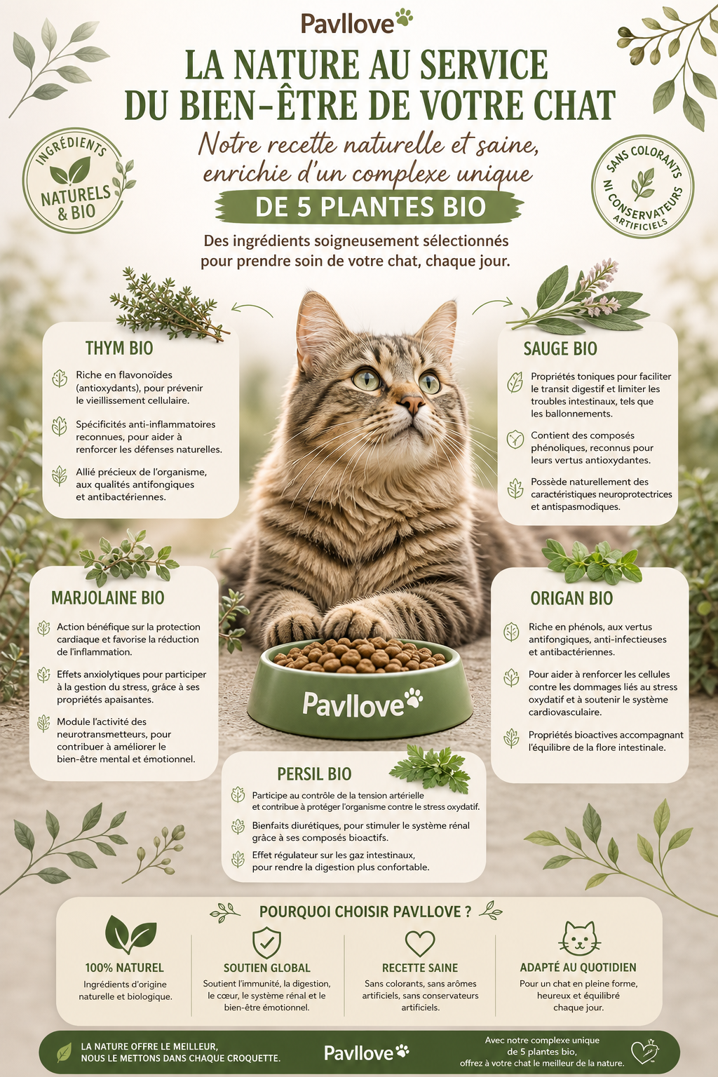 Croquettes haut de gamme pour Chat adulte & senior (stérilisé ou non) -  au Saumon ⭐⭐⭐⭐⭐