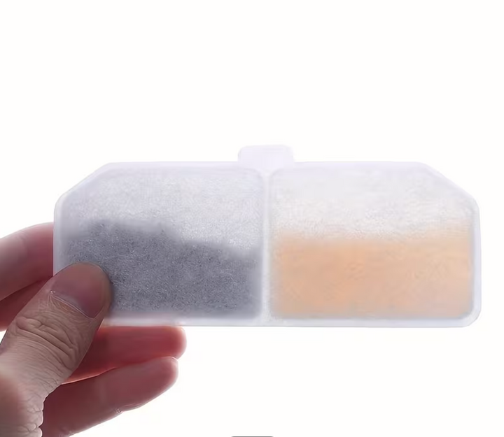 Lot de 10 filtres de remplacement pour fontaine à eau chat et chien, charbon actif et résine, format 113x43 mm – Pavllove