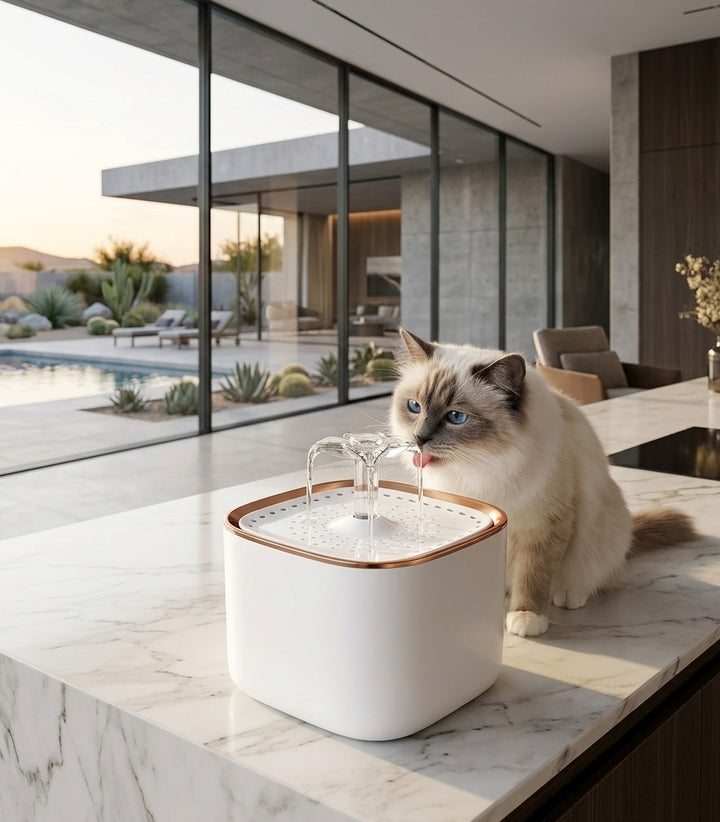 🐾 Fontaine à eau automatique 3L Pavllove – Hydratation pure et continue pour votre chat ⭐⭐⭐⭐⭐