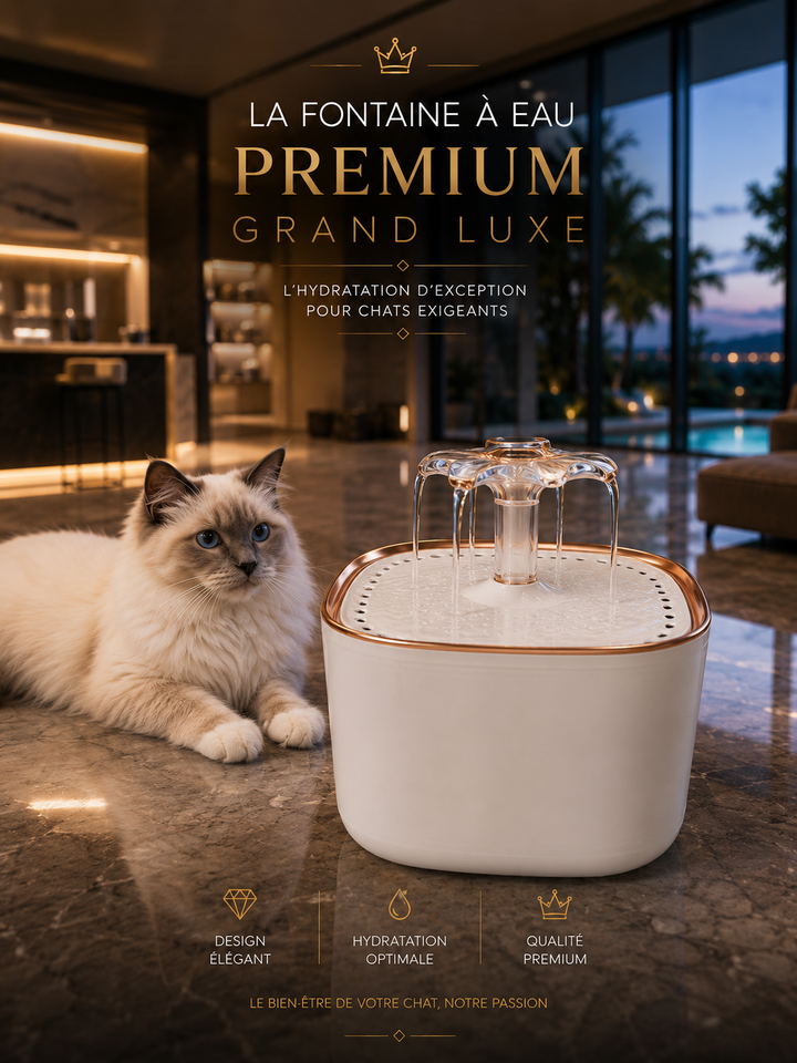 🐾 Fontaine à eau automatique 3L Pavllove – Hydratation pure et continue pour votre chat ⭐⭐⭐⭐⭐