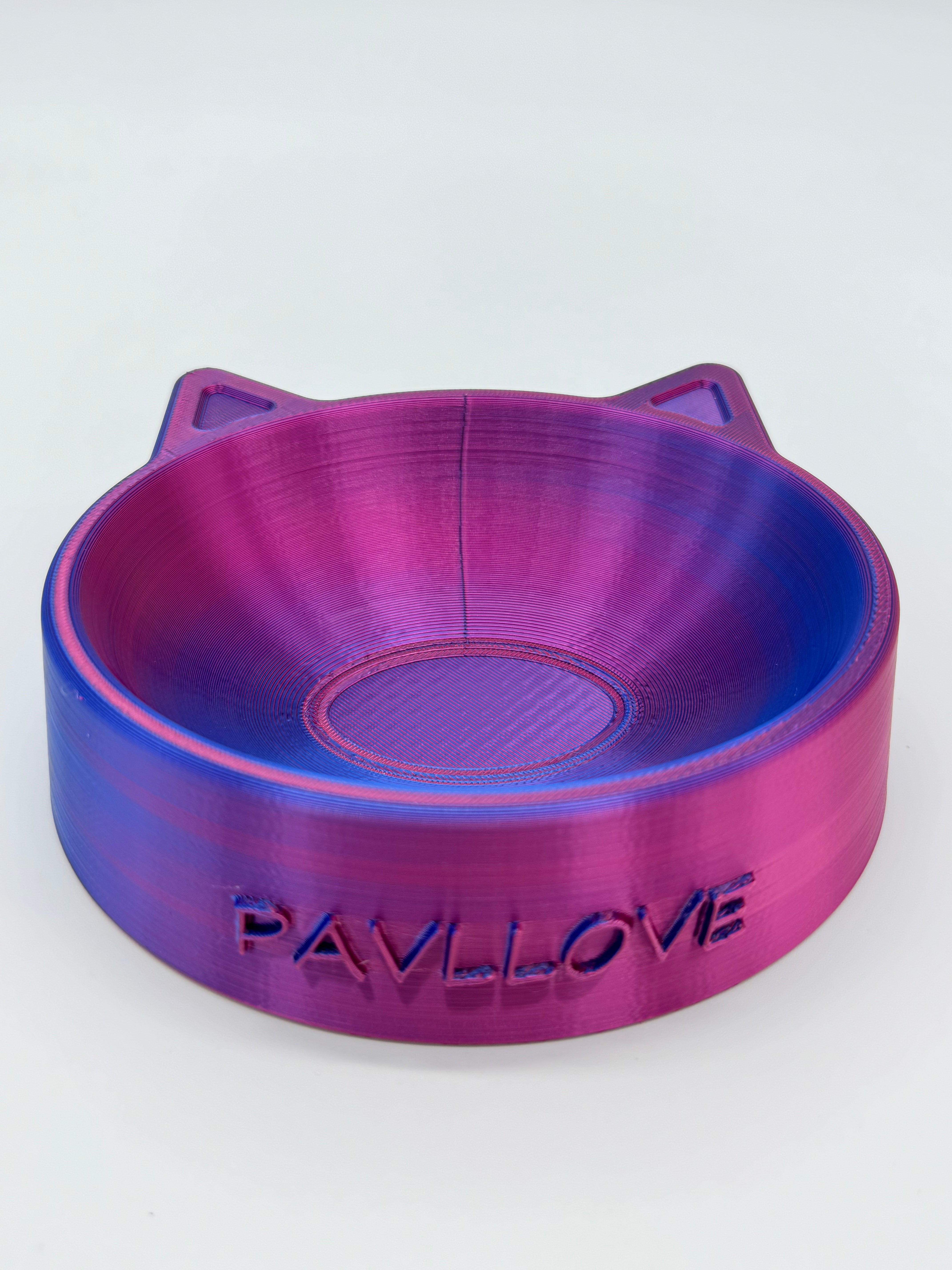 Gamelle Pavllove pour chat, personnalisable, artisanale fabriqué en Auvergne