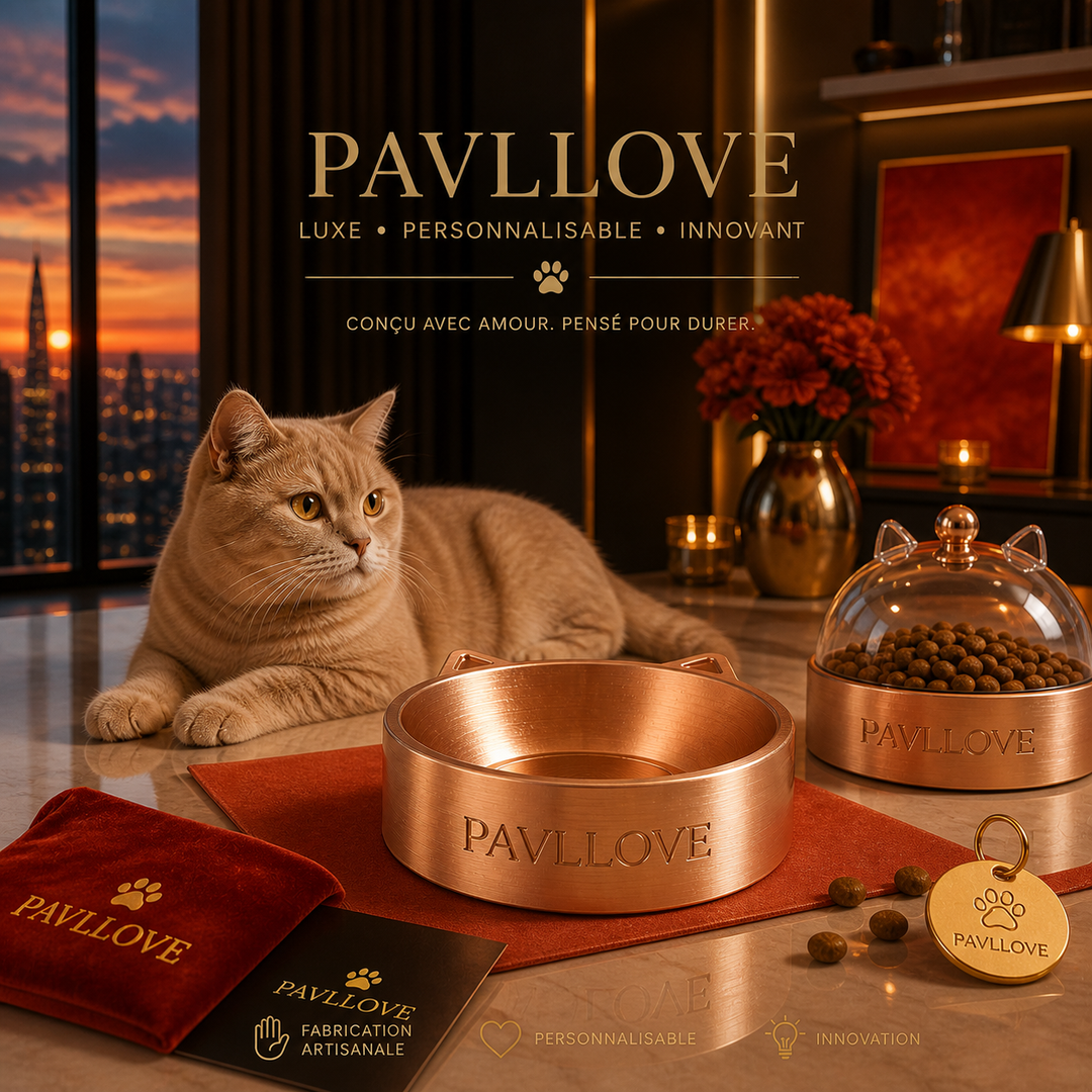 Gamelle chat (Personnalisable) ⭐⭐⭐⭐⭐