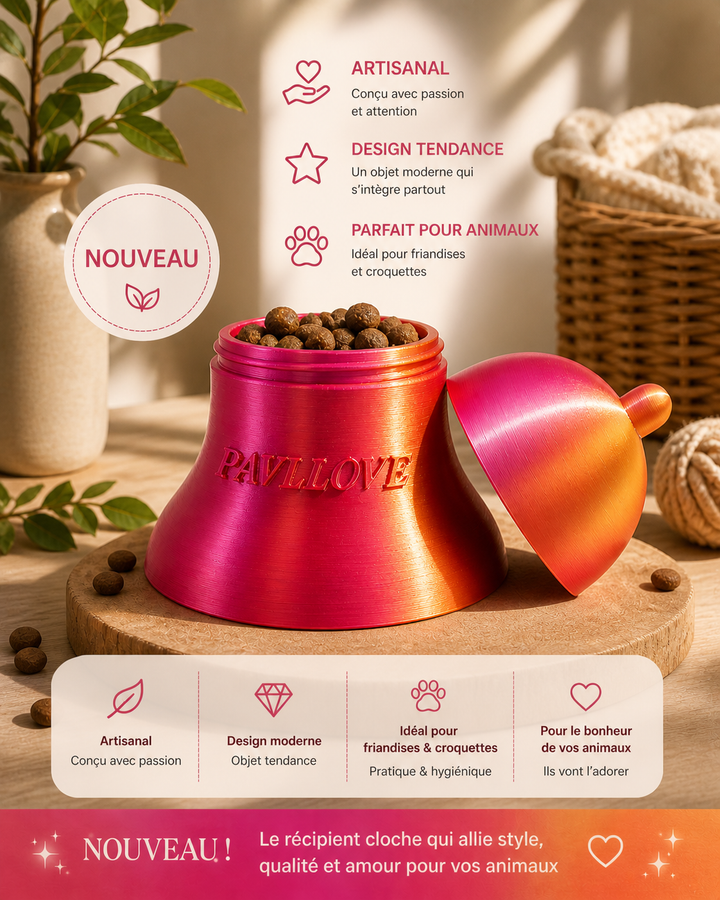 Recipient cloche (Personnalisable) ⭐⭐⭐⭐⭐