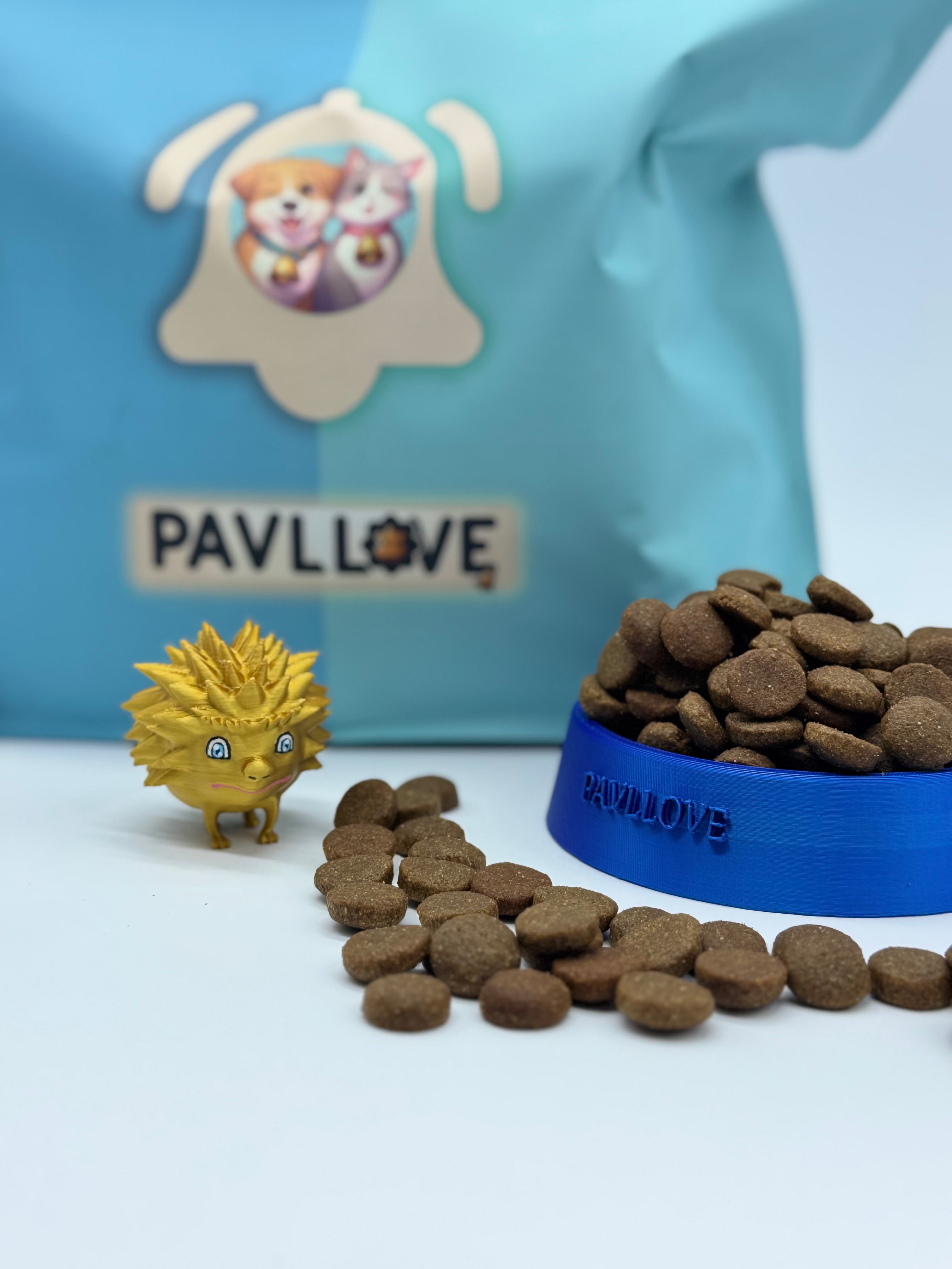 Sac de croquettes Pavllove pour chien adulte au poulet – produit fabriqué en Auvergne, 100 % français, naturel, écologique et sans additifs chimiques.