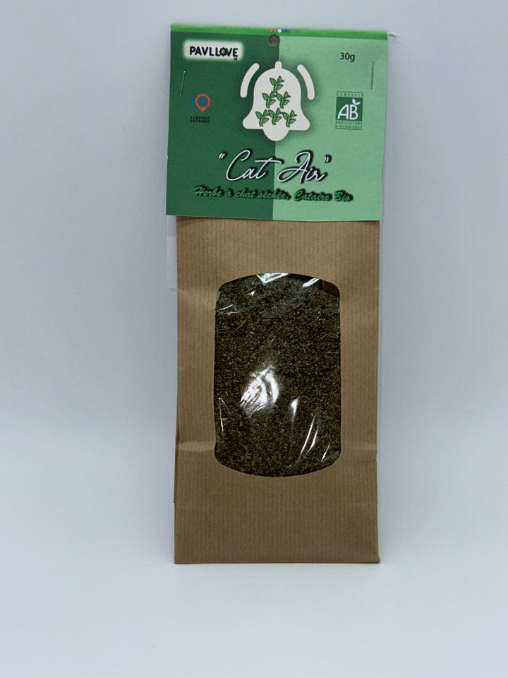 Cat'Air - Herbe séchée pour chat cataire bio (30g)