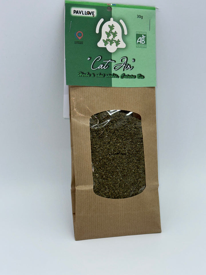 Cat'Air - Herbe séchée pour chat cataire bio (30g)