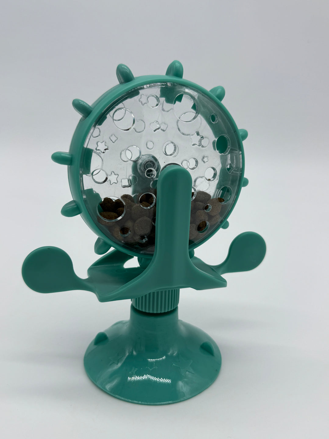 Distributeur de Friandises Interactif pour Chat – Anti-Ennui, Ventouse Antidérapante, Clochette Stimulante - Pavllove