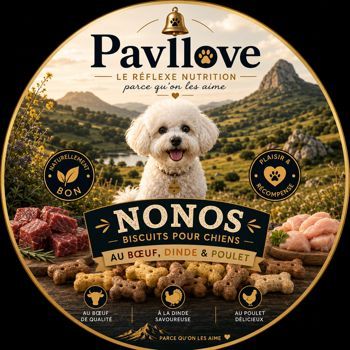 Nonos friandises pour chien ⭐⭐⭐⭐⭐