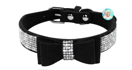 Collier nœud papillon bijoux pour chiens et chats