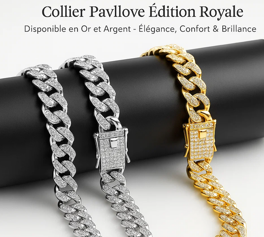 collier strass luxe Pavllove