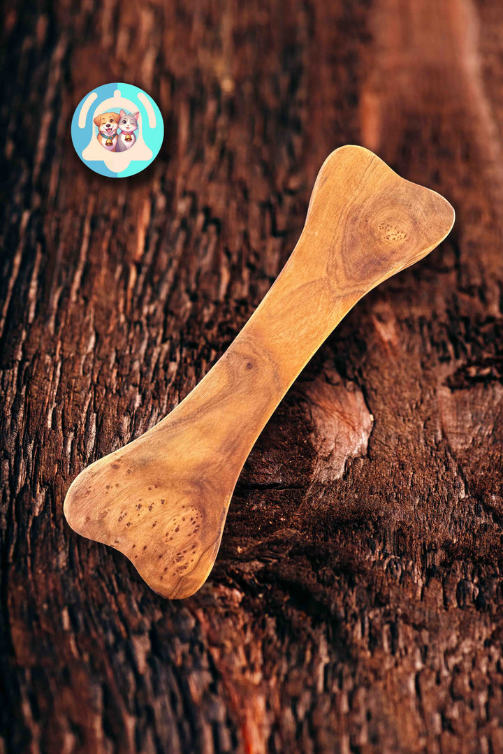 Os naturel Pavllove en bois d’olivier, alternative écologique aux os synthétiques, sûr et durable.