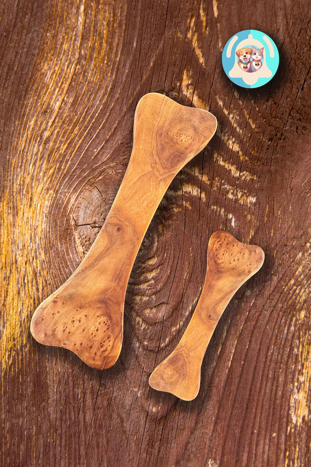 Os Pavllove en bois d’olivier, fait main en France, matériau durable et biodégradable, design naturel.