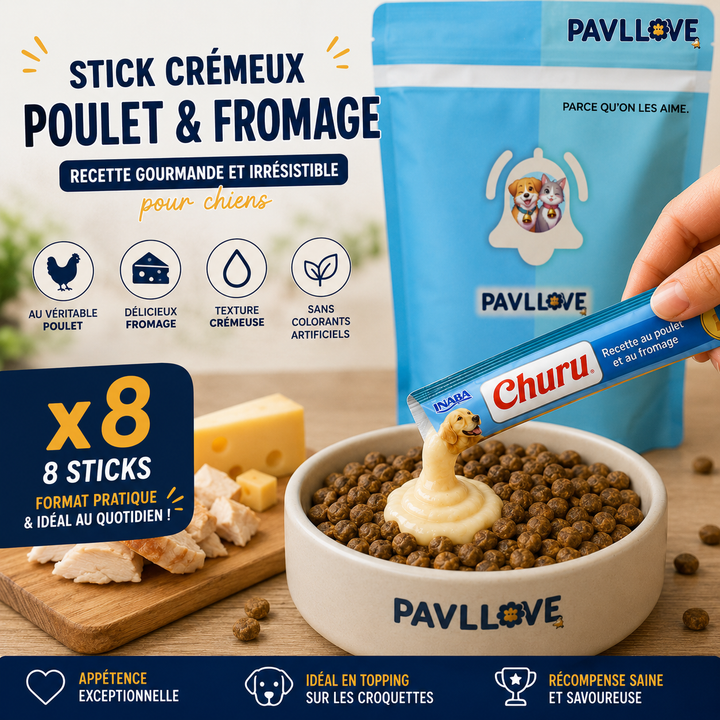 🐶 Topping Poulet & Fromage 14g (sauce)