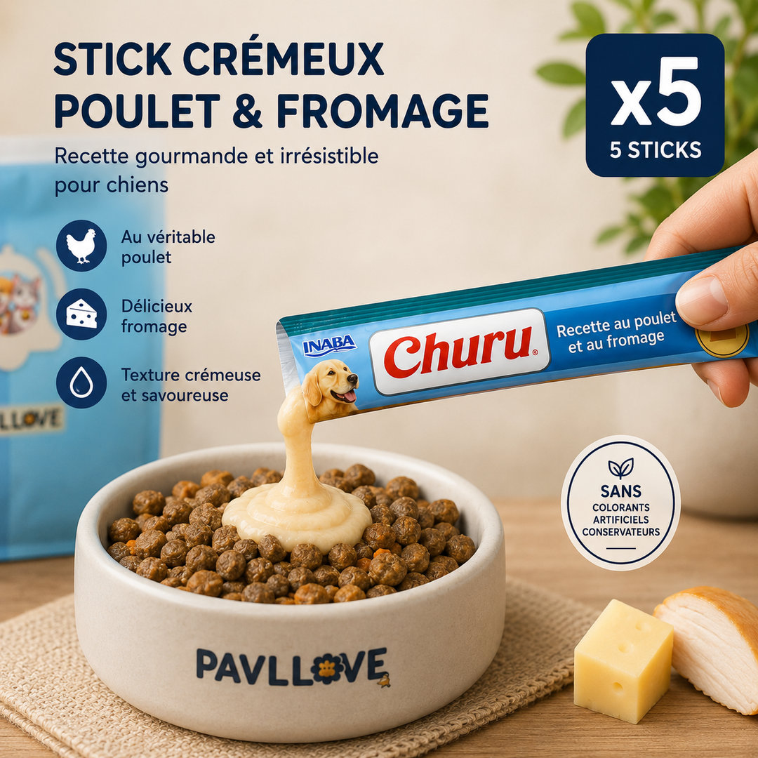 🐶 Topping Poulet & Fromage 14g (sauce)