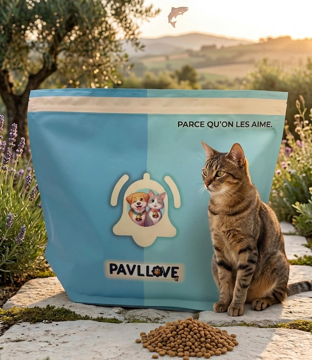 Croquettes haut de gamme pour Chat adulte & senior (stérilisé ou non) -au Saumon Tik tok ⭐⭐⭐⭐⭐