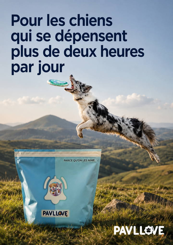Croquettes chienne allaitante haute énergie pour période de lactation