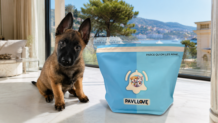 Croquettes taille standard pour chiot à bonne mâchoire, adaptées aux moyennes et grandes races